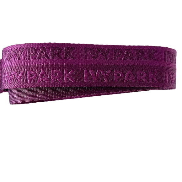 Adidas X IVY PARK Logo Belt Maroon Amazon Red - Picture 4 of 7
